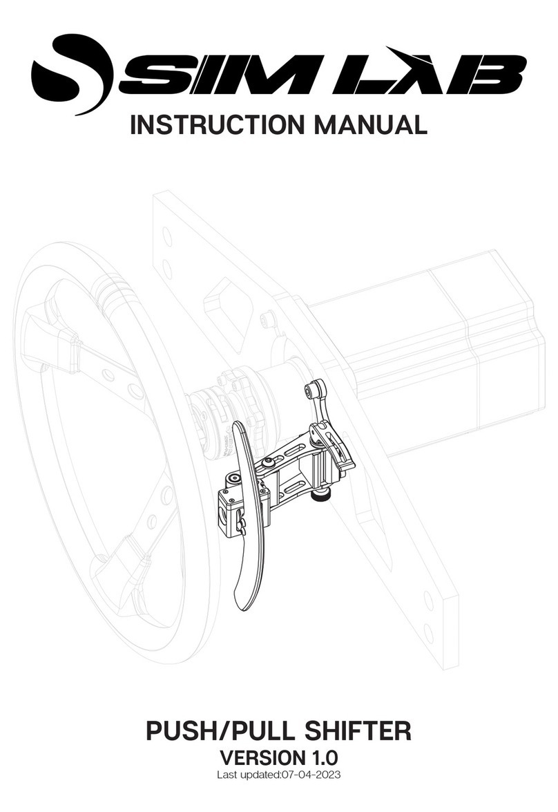 Sim-Lab PUSH/PULL SHIFTER Manuale utente