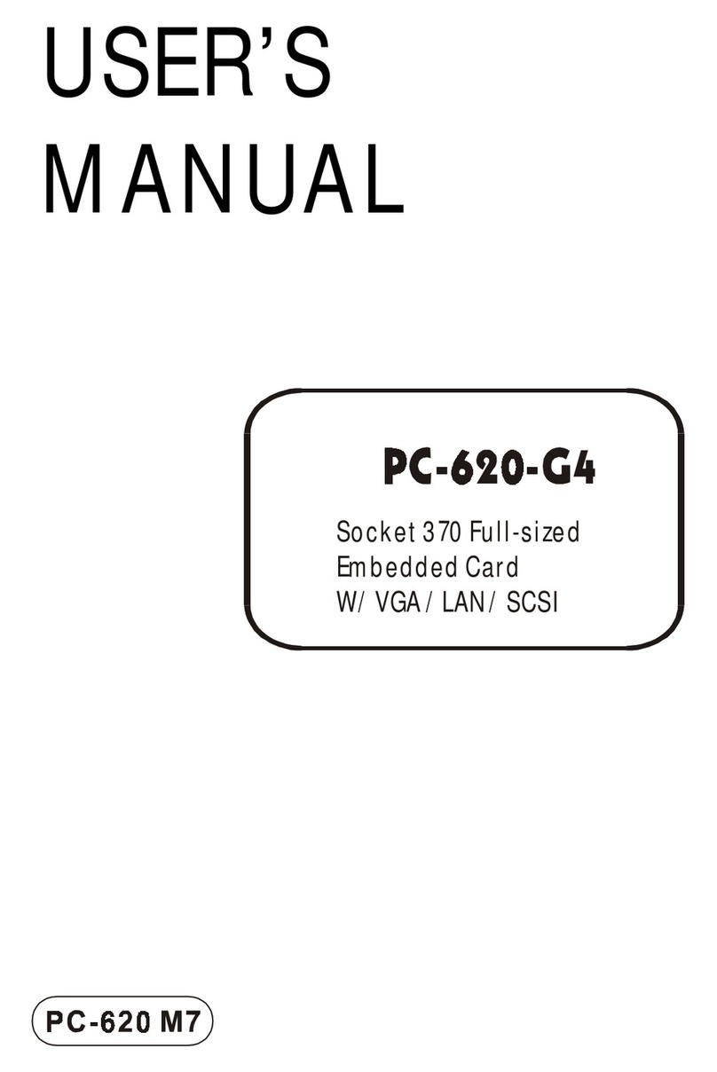 Embedded Computer PC-620-G4 Manuale utente