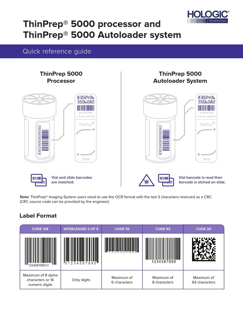 Hologic ThinPrep 5000 Manuale utente
