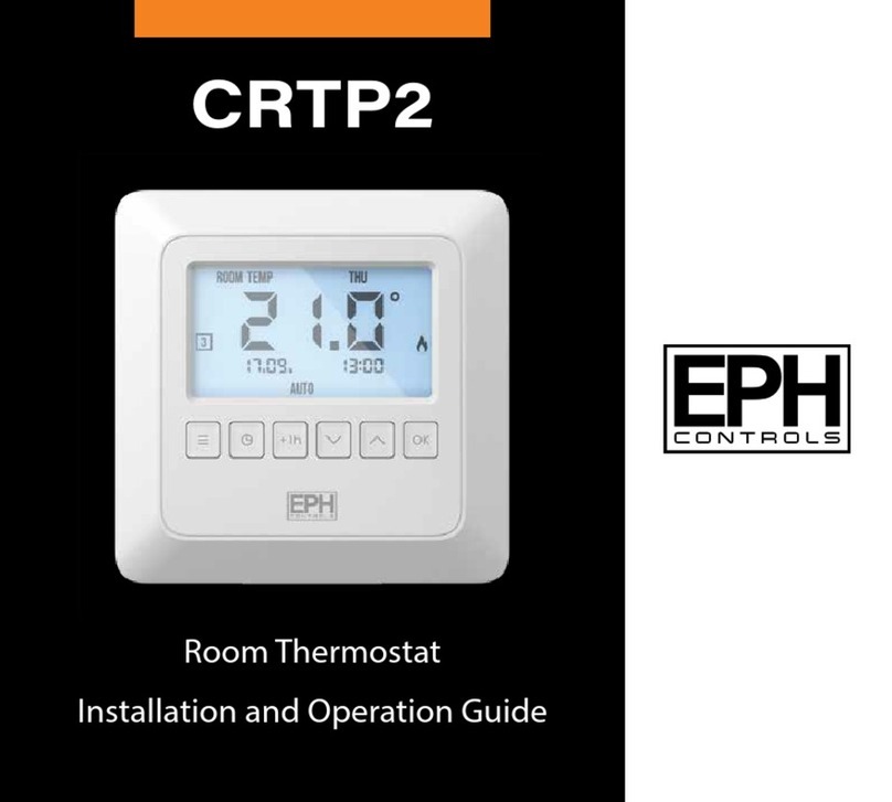 EPH Controls CRTP2 Istruzioni operative