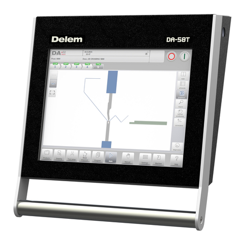 Delem DA-58T Manuale utente