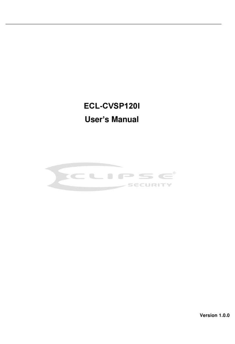 Eclipse Security ECL-CVSP120I Manuale utente