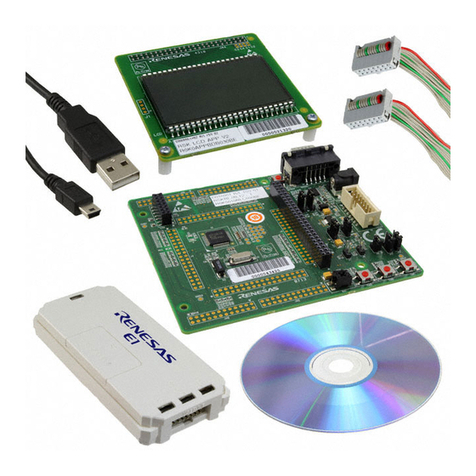 Renesas LCD Application Board V2 Manuale utente
