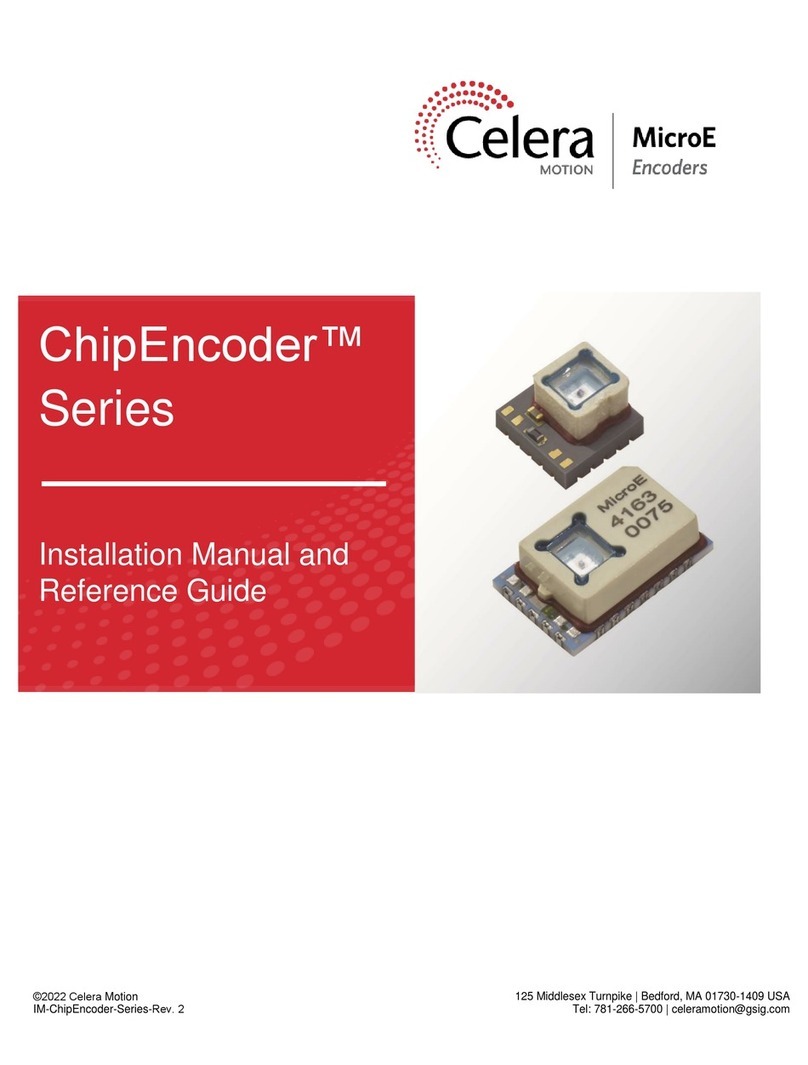 Celera Motion MicroE ChipEncoder Series Manuale utente