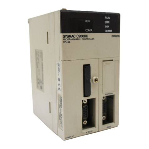 Omron C200HX-CPU-E Series Manuale utente