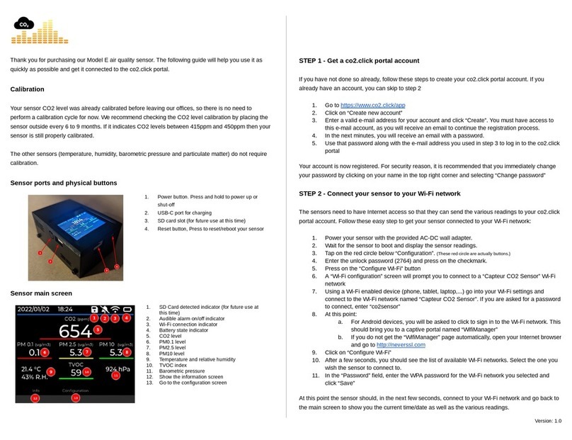 CO2 E Manuale utente