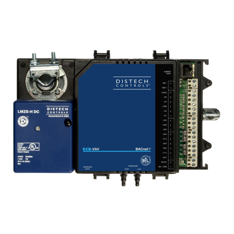 Distech Controls ECB-VAVS Manuale utente