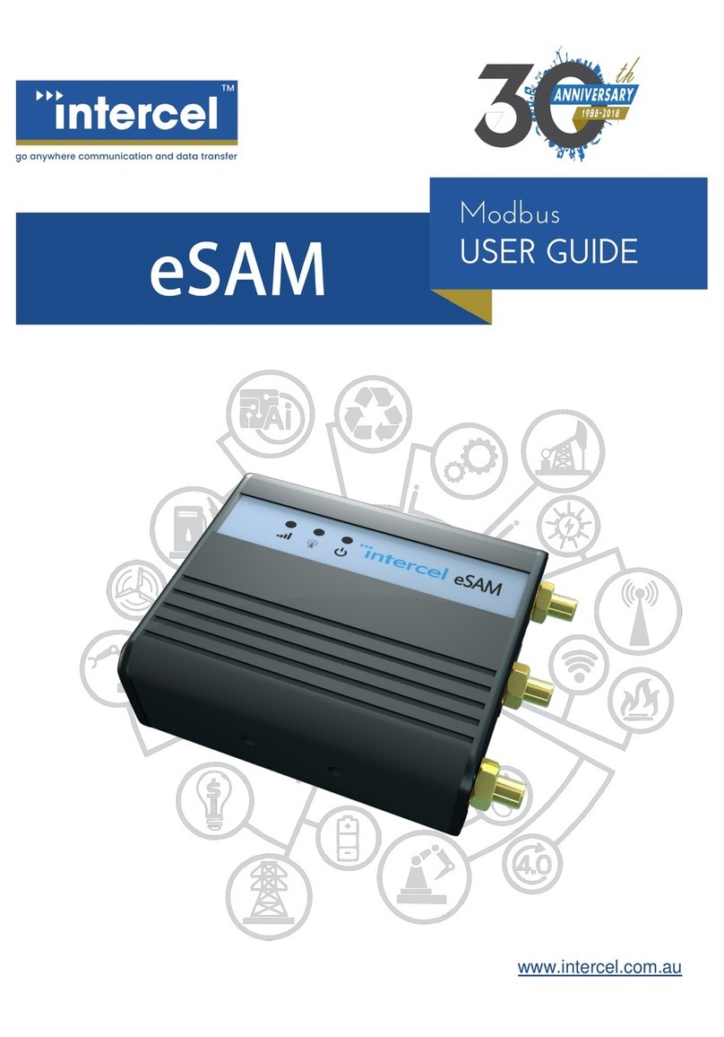 Intercel eSAM Manuale utente Intercel eSAM Manuale utente