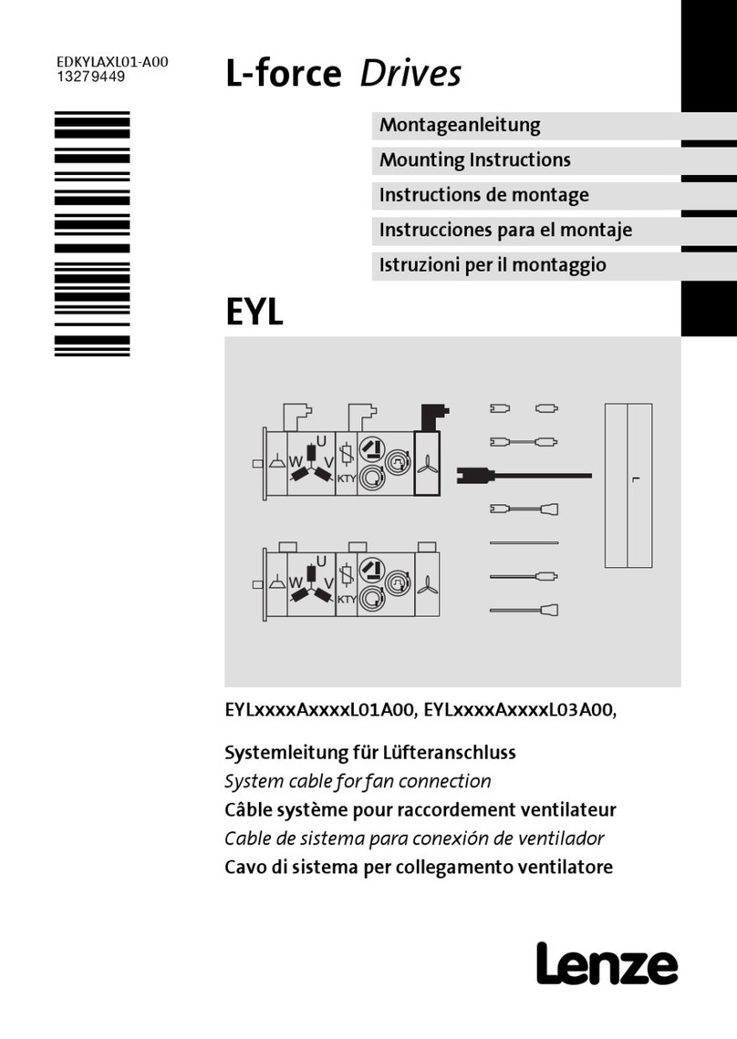 Lenze L-force EYL Manuale utente