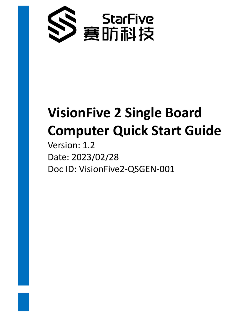 StarFive VisionFive 2 Manuale utente StarFive VisionFive 2 Manuale utente