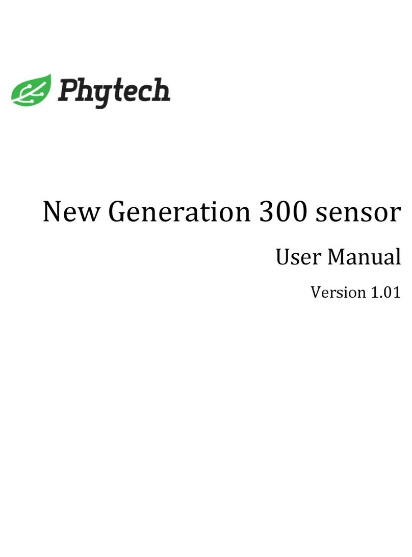 Phytech 300 Manuale utente