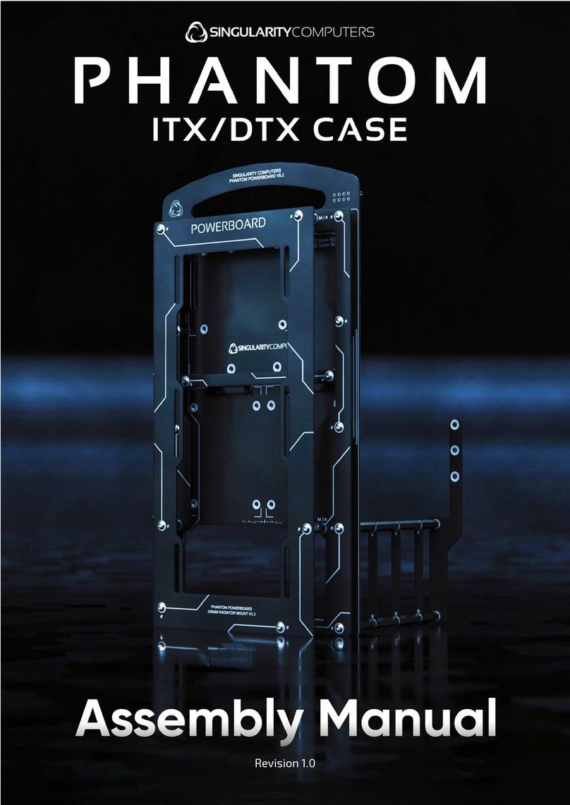 SINGULARITY COMPUTERS PHANTOM Manuale utente