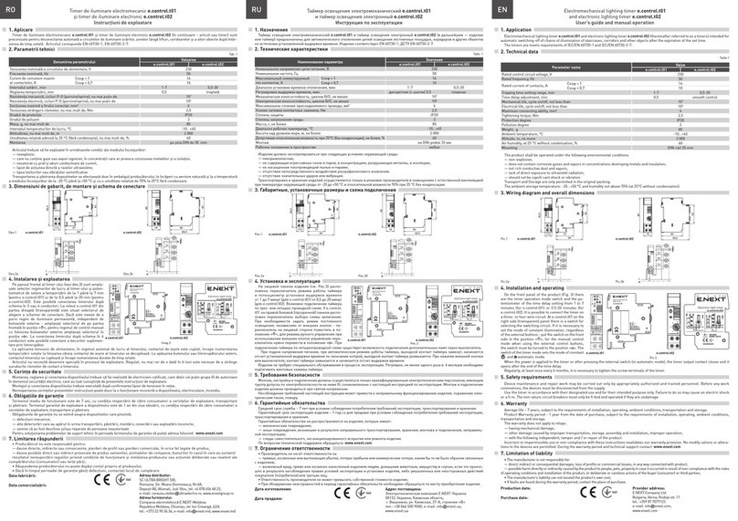 E.NEXT e.control.t01 Manuale utente