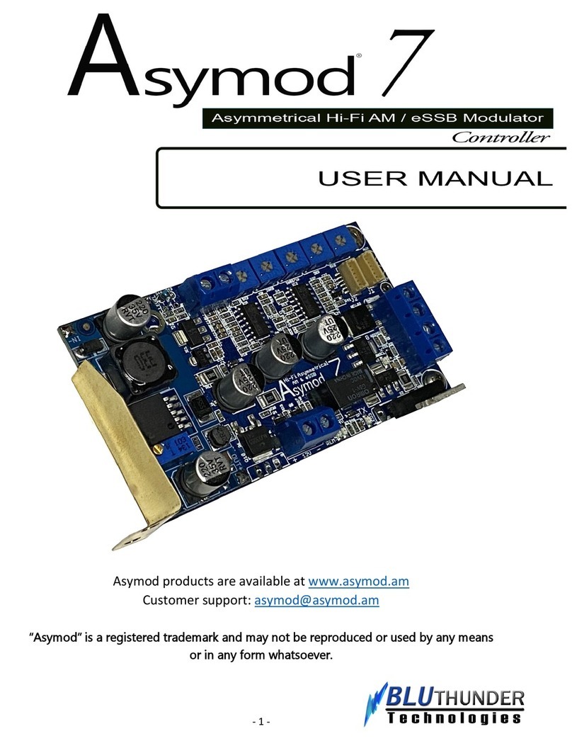 BLUTHUNDER Technologies Asymod 7 Manuale utente