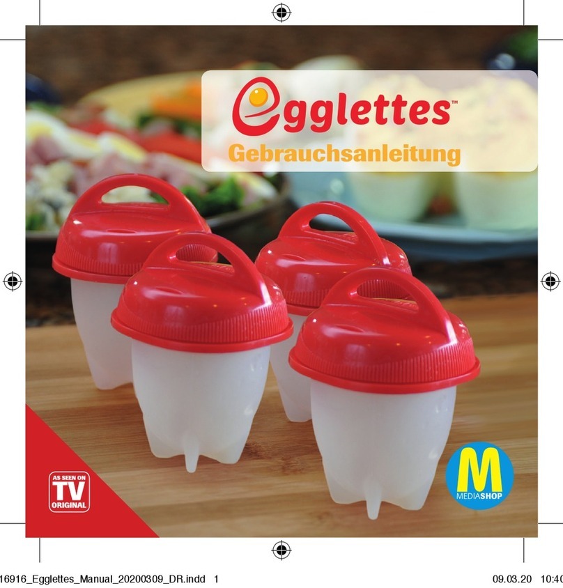 MediaShop Egglettes Manuale utente MediaShop Egglettes Manuale utente