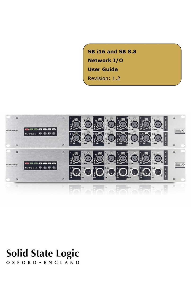 Solid State Logic SB i16 Manuale utente