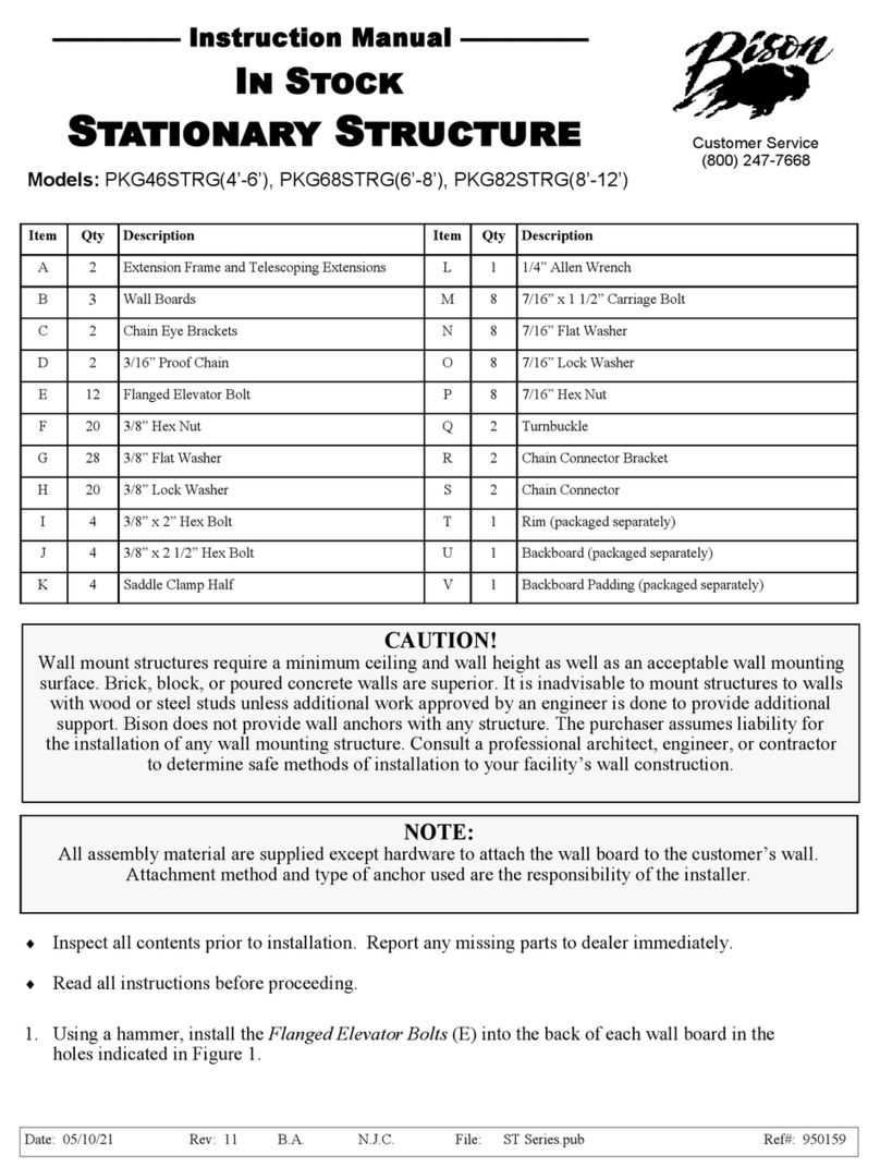 Bison PKG46STRG Manuale utente