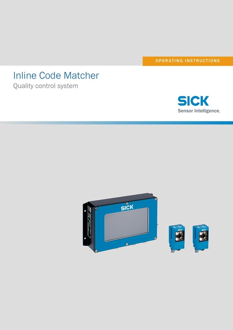 SICK Inline Code Matcher Manuale utente