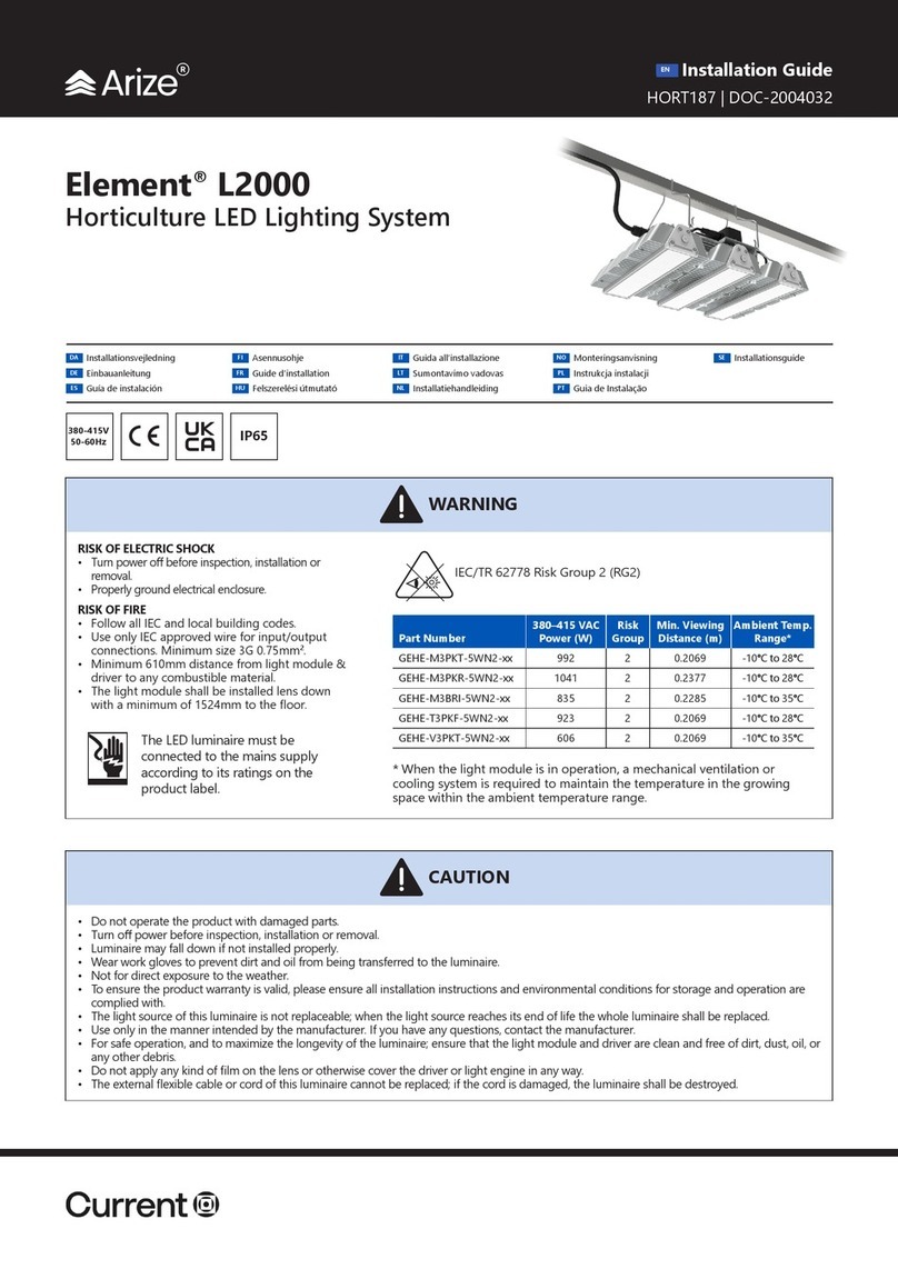 Arize Element L2000 Manuale utente