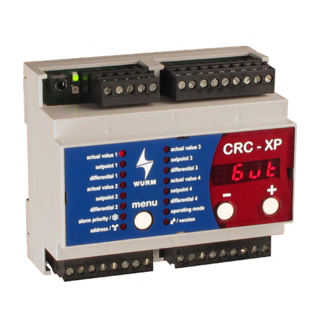 WURM CRC-XP Manuale utente