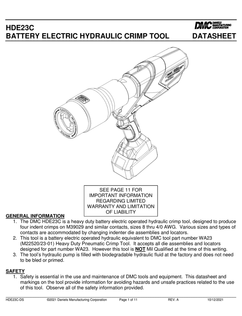 DMC HDE23C Manuale del proprietario