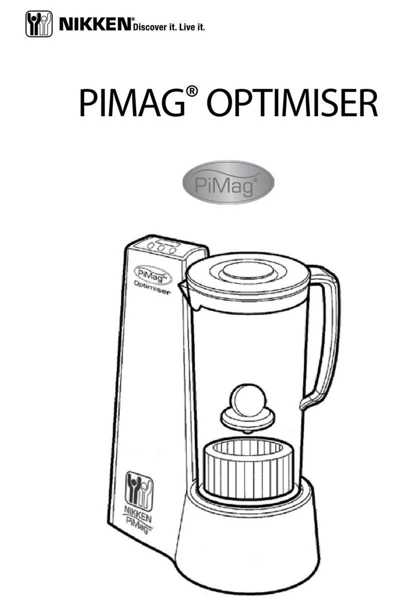 Nikken PiMag Optimiser Manuale utente Nikken PiMag Optimiser Manuale utente