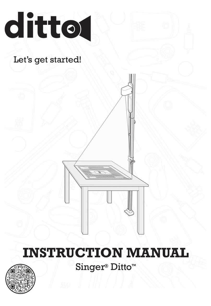 Ditto Singer Manuale utente