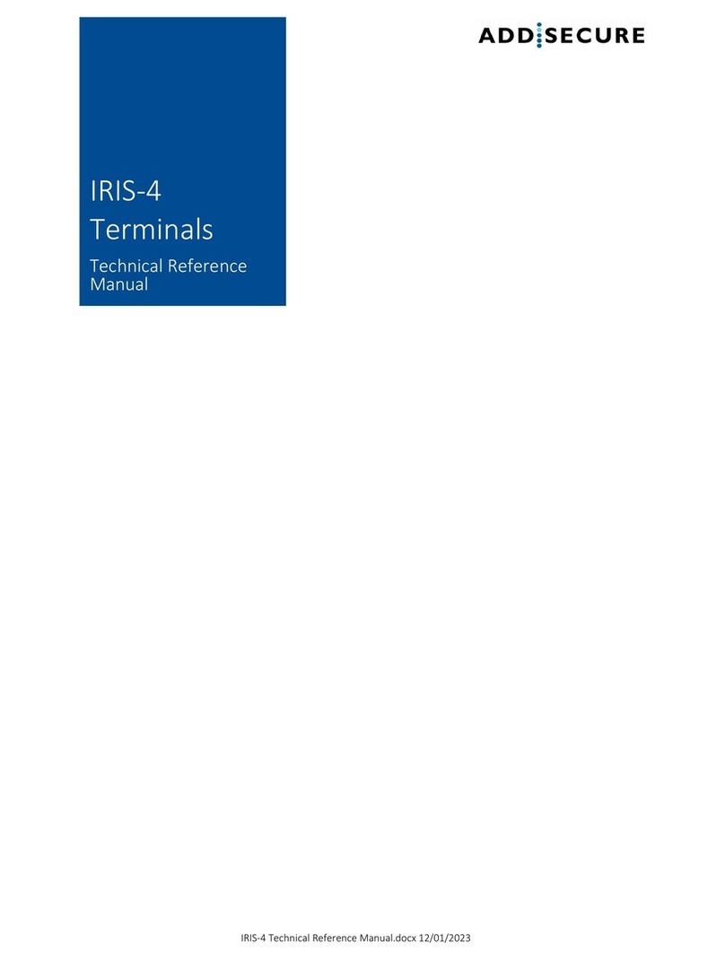 AddSecure IRIS-4 Manuale del prodotto