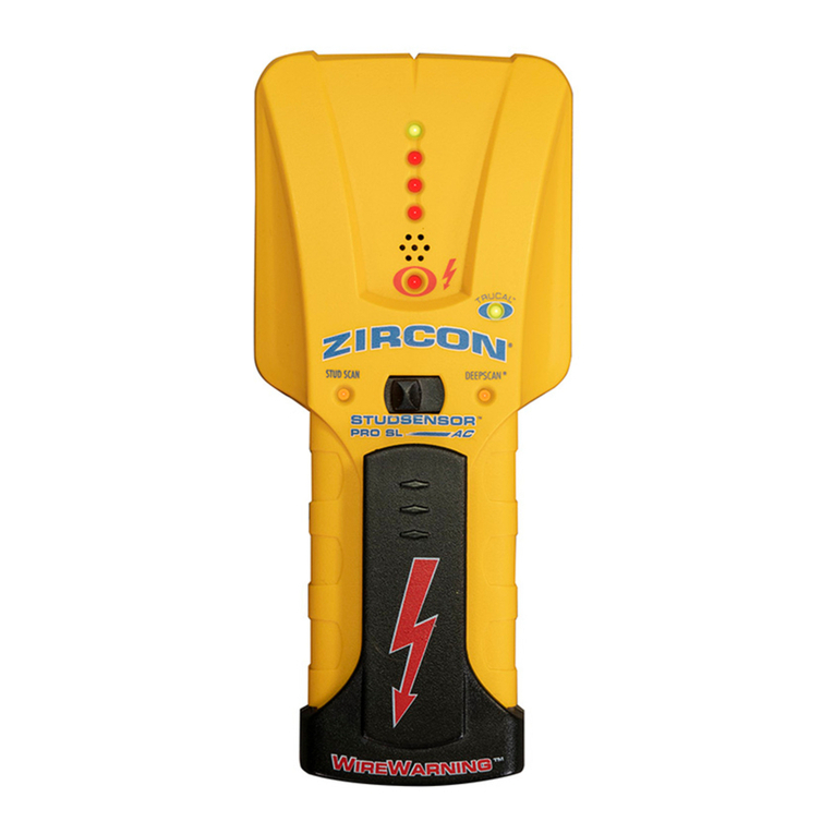Zircon StudSensor Pro SL-AC Manuale utente