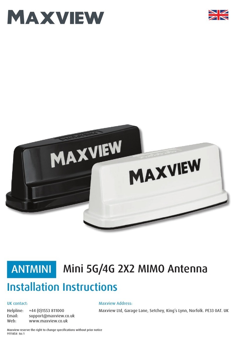 Maxview ANTMINI Manuale utente