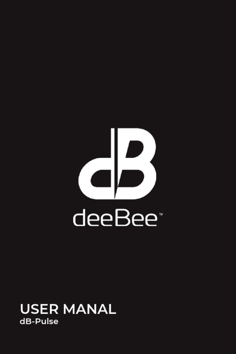 DeeBee dB-Pulse Manuale utente