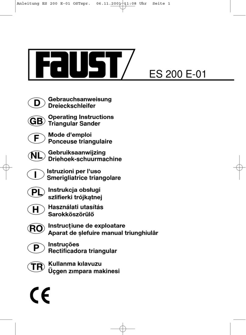Faust ES 200 E-01 Manuale utente