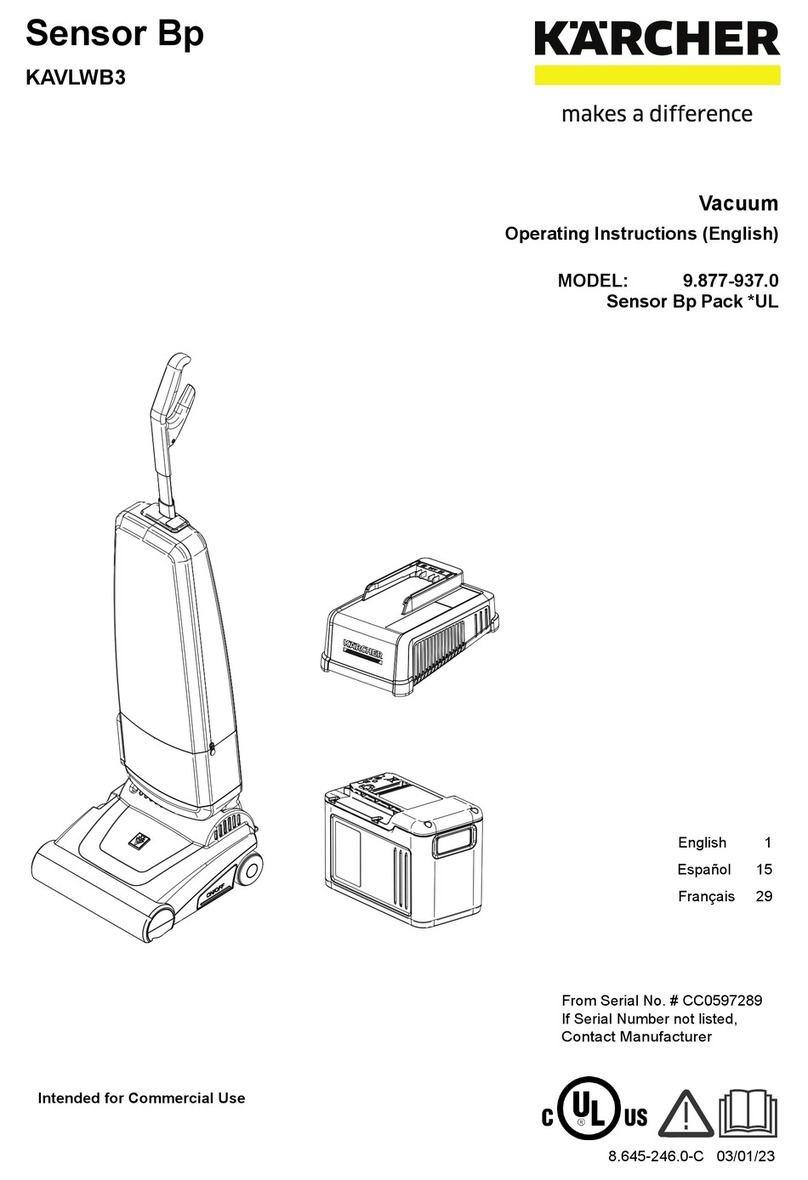 Kärcher Sensor Bp Manuale utente