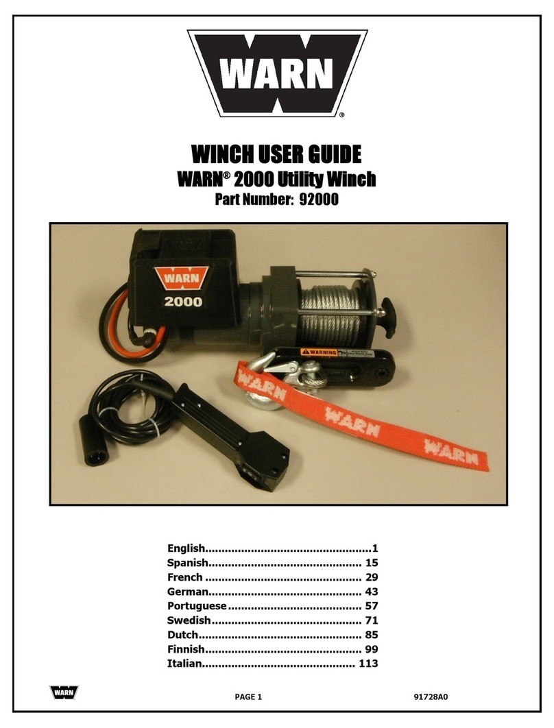 Warn 2000 Manuale utente