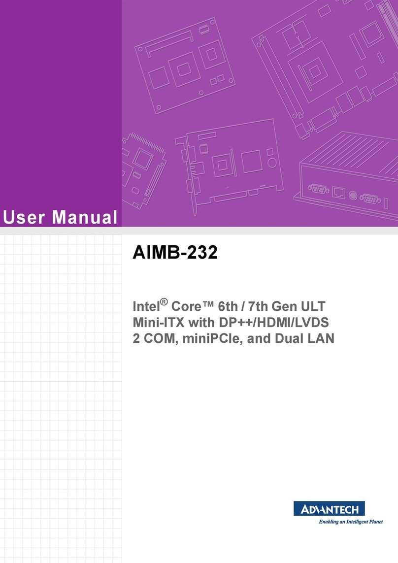 Advantech AIMB-232G2-U7A1E Manuale utente