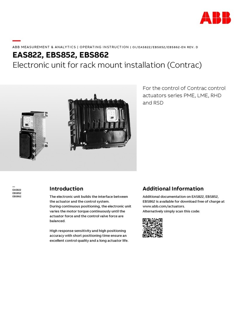 ABB EBS862 Manuale utente ABB EBS862 Manuale utente