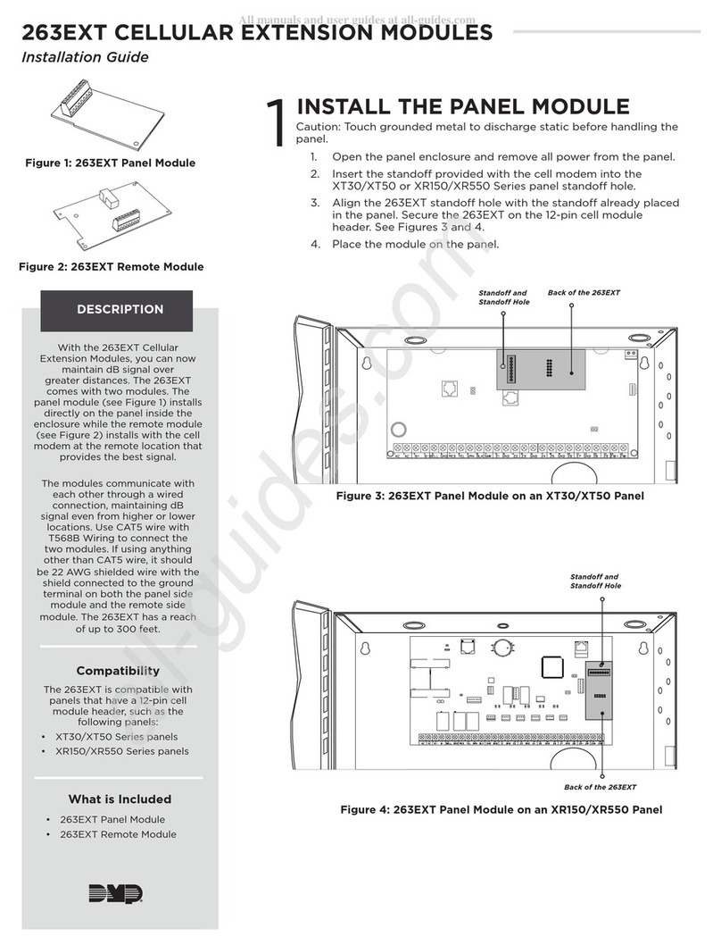 DMP Electronics 263EXT Manuale utente