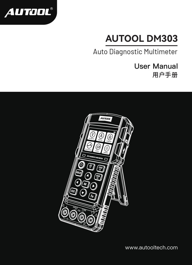 AU Tool DM303 Manuale utente
