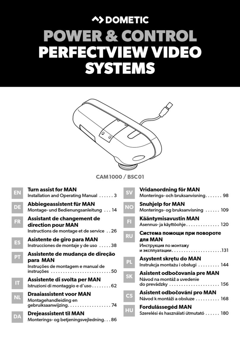 Dometic BSC01 Manuale utente