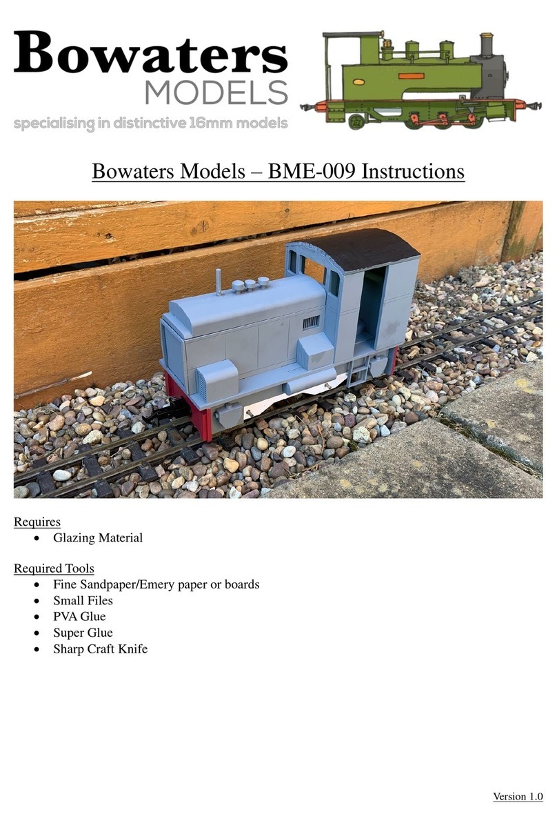 Bowaters MODELS BME-009 Manuale utente