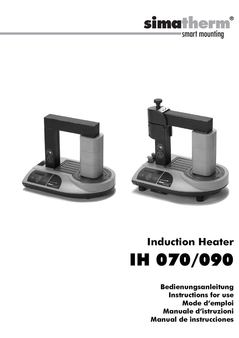 simatherm IH 070 Manuale utente