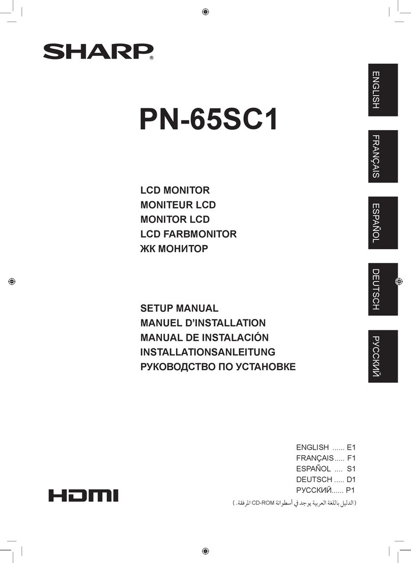 Sharp PN-65SC1 Guida utente