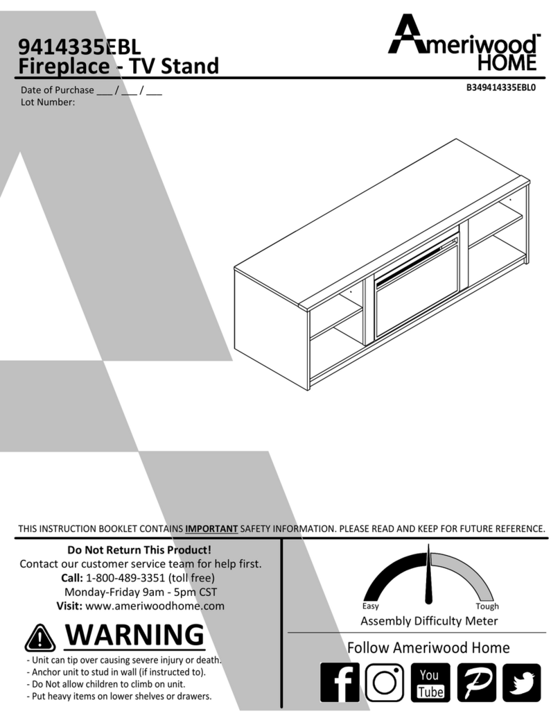 Ameriwood HOME 9414335EBL Manuale utente