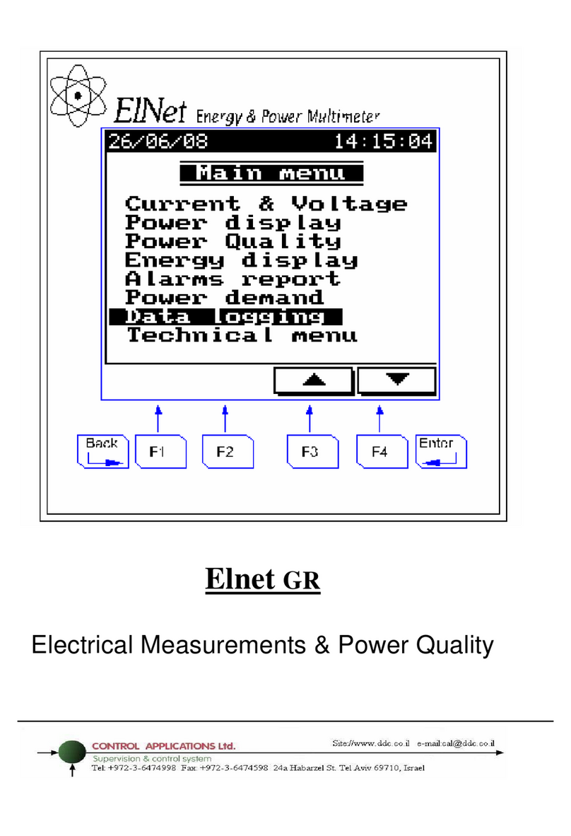 Control Applications Elnet GR Manuale utente