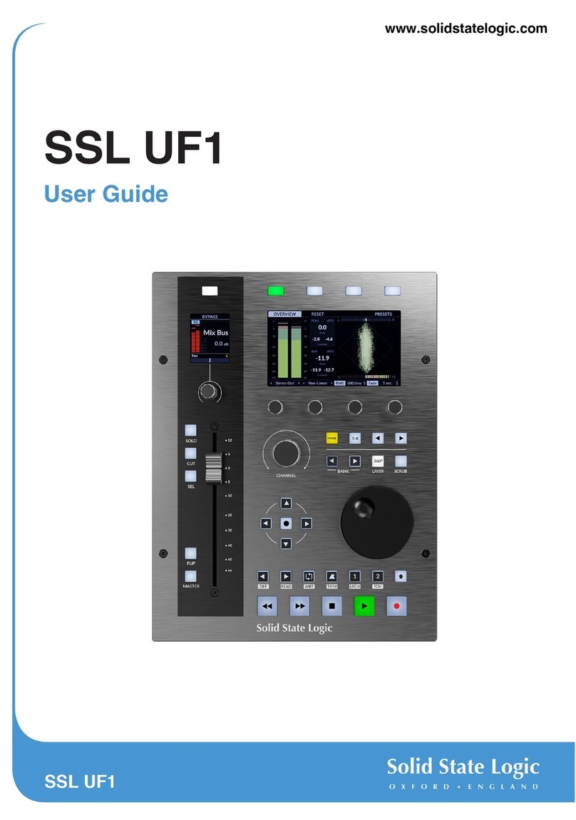 Solid State Logic SSL UF1 Manuale utente