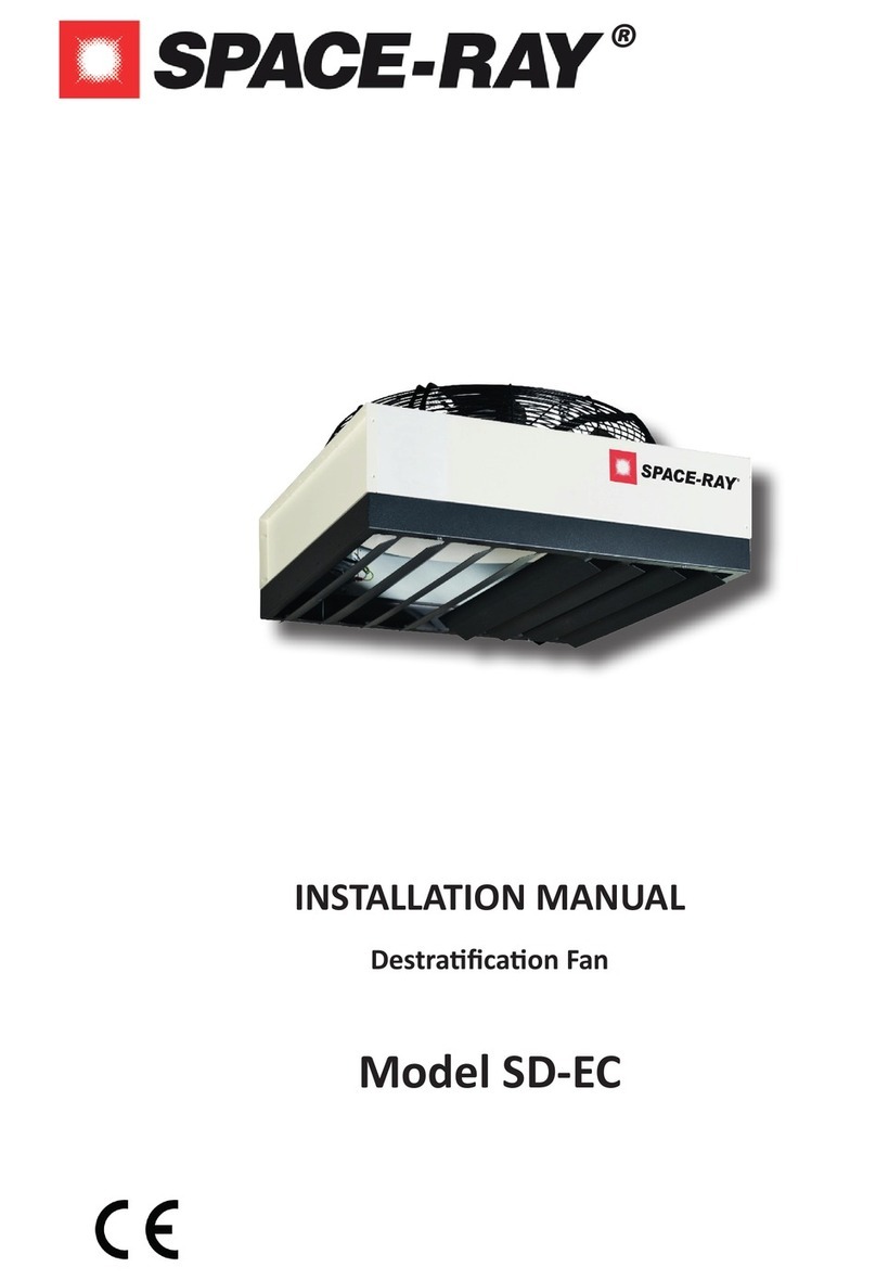Space-Ray SD-EC Manuale utente