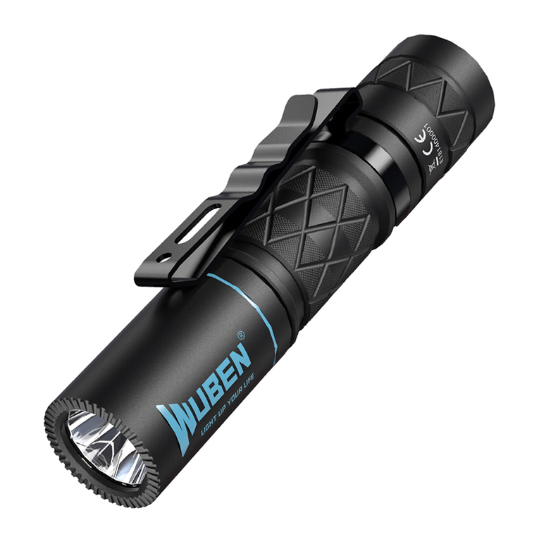 WUBEN E18 Manuale utente