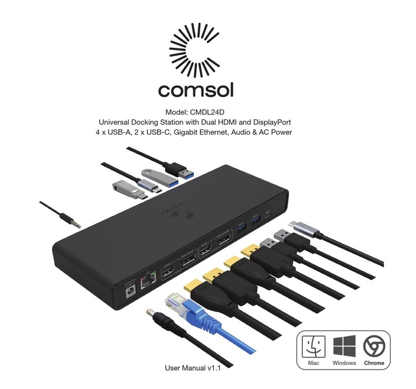 COMSOL CMDL24D Manuale utente