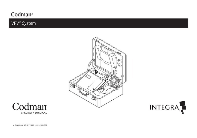Integra Codman VPV System Manuale utente
