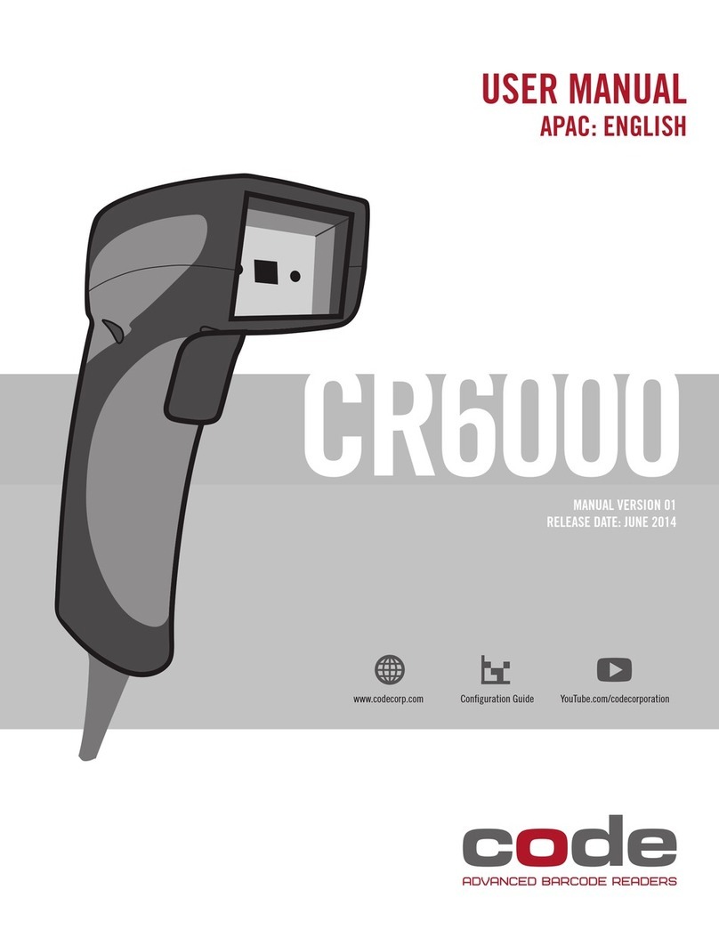 Code CORTEXJPOS CR6000 Manuale utente